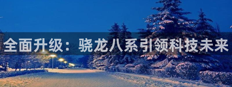 极悦娱乐官方网站：全面升级：骁龙八系引领科技未来